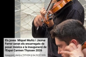 Gran inauguració amb portes obertes a l'Espai Carmen Thyssen (29/7/26 a les 20h)